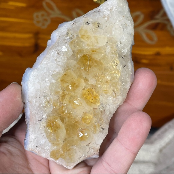 Citrine heat treated clusters - Picture 4 of 11